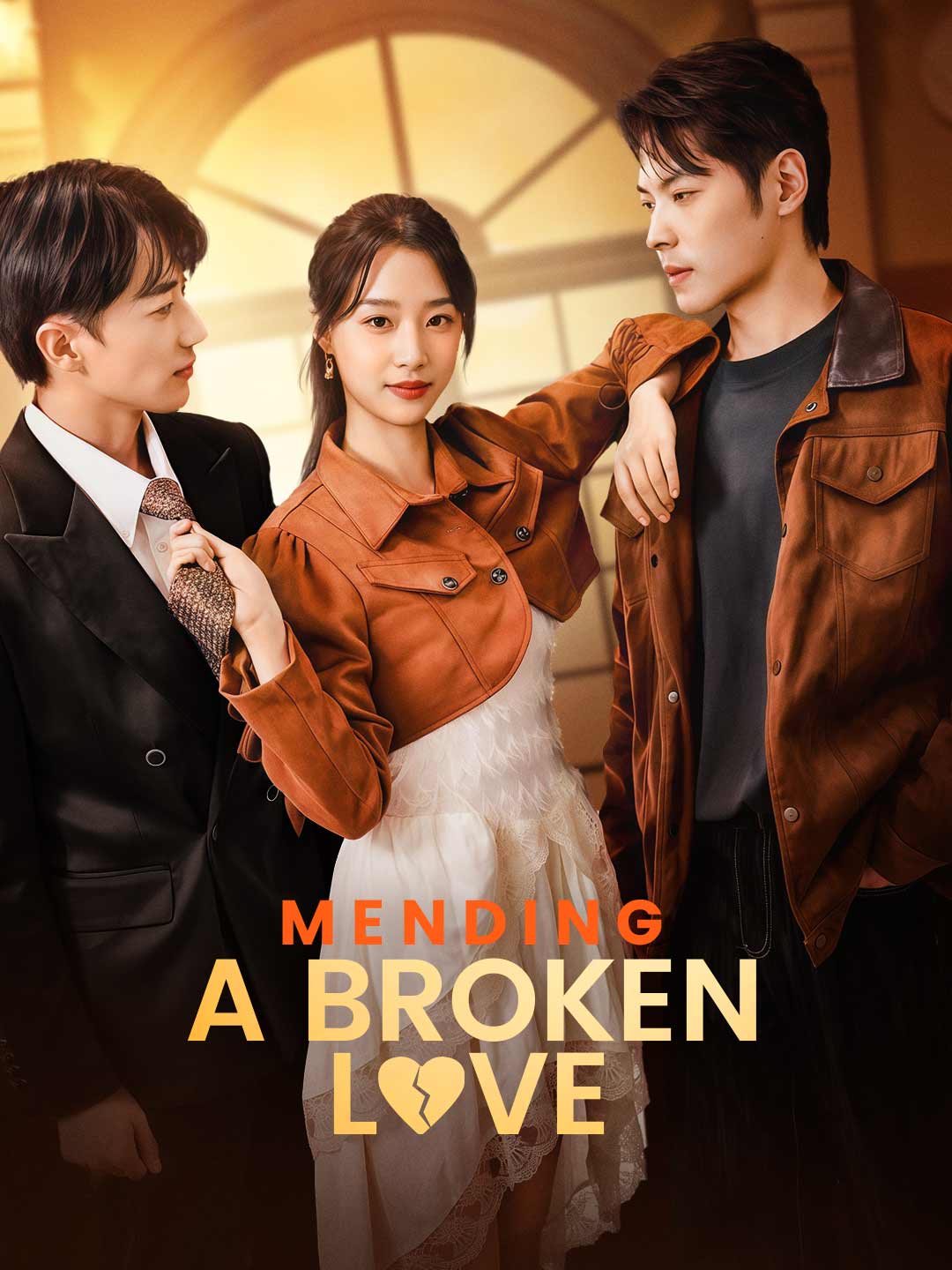 Mending a broken love poster