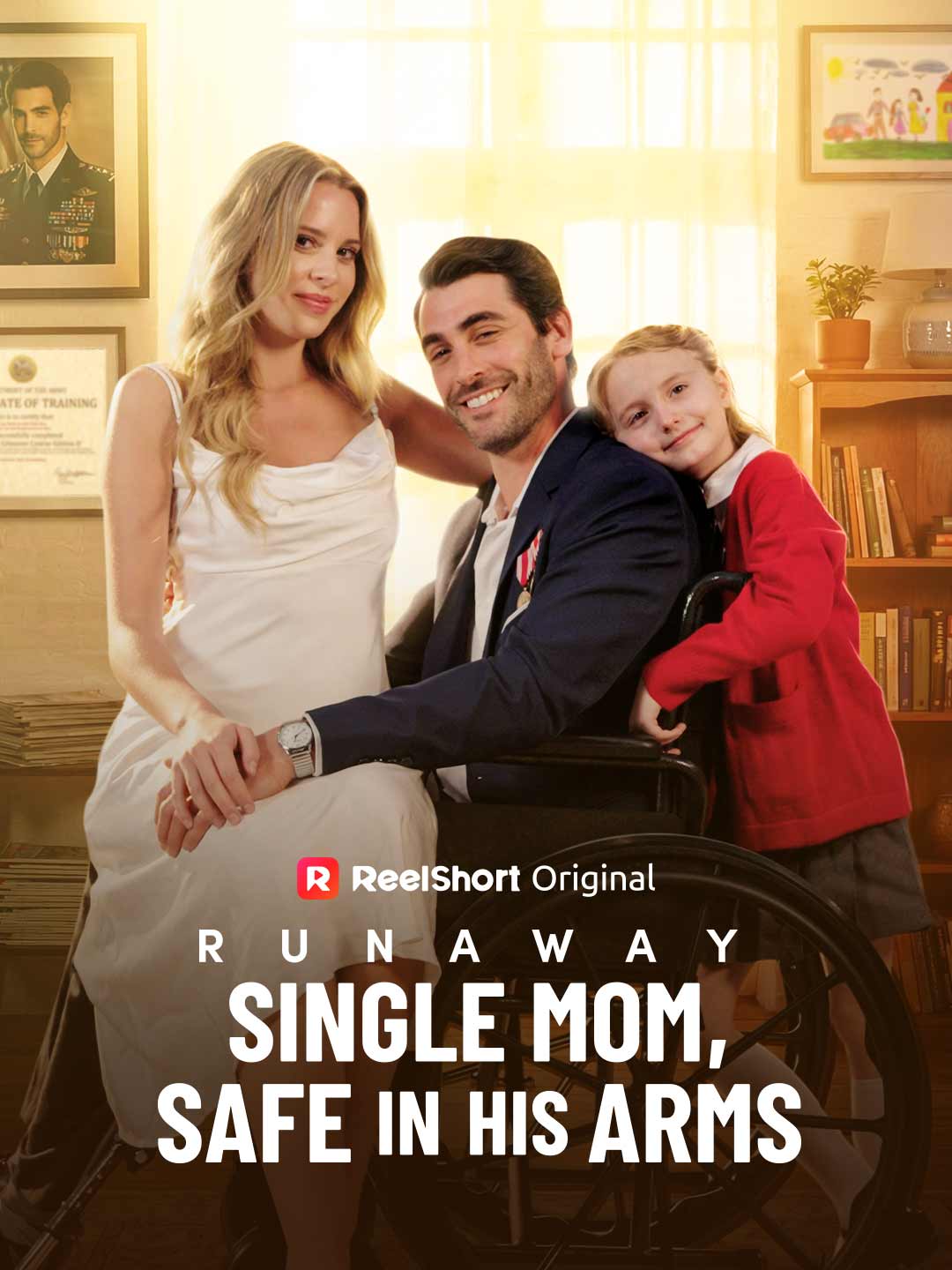 Runaway Single Mom, Safe in His Arms poster